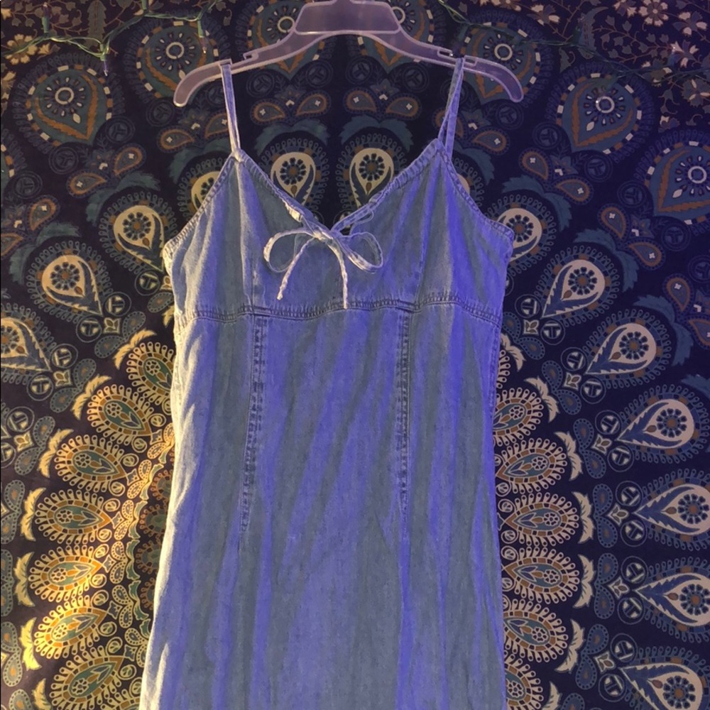 VINTAGE jean dress 🥳🥳